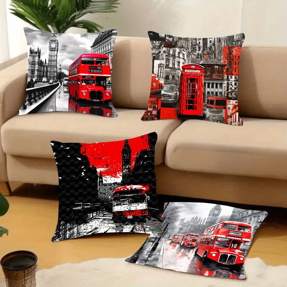 Наволочка с принтом Лондонског – обзор и цена Home Textiles London