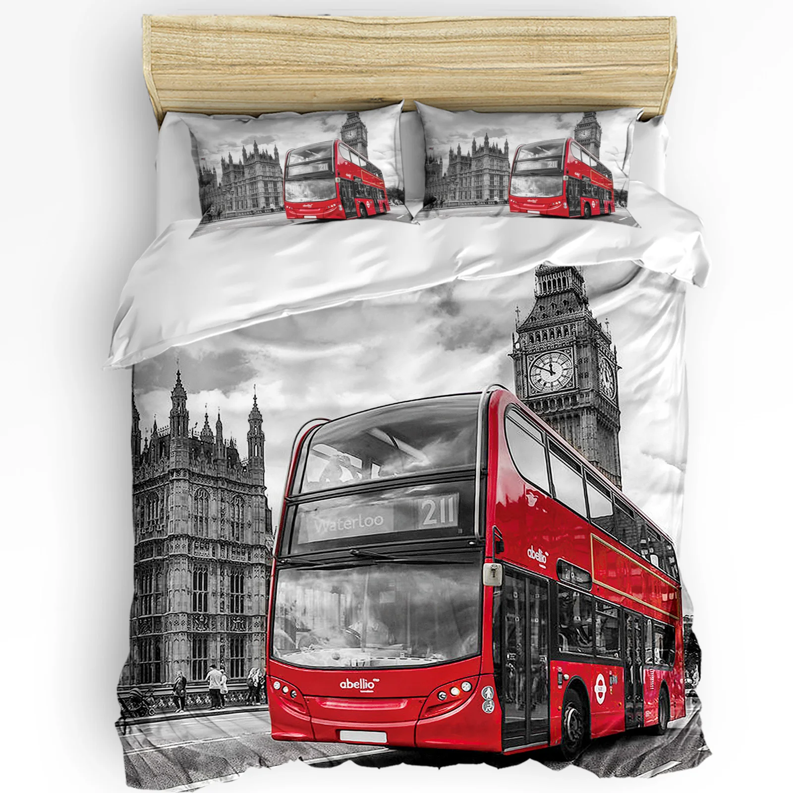 London Street Red Bus Биг Бен  – обзор и цена Home Textiles London