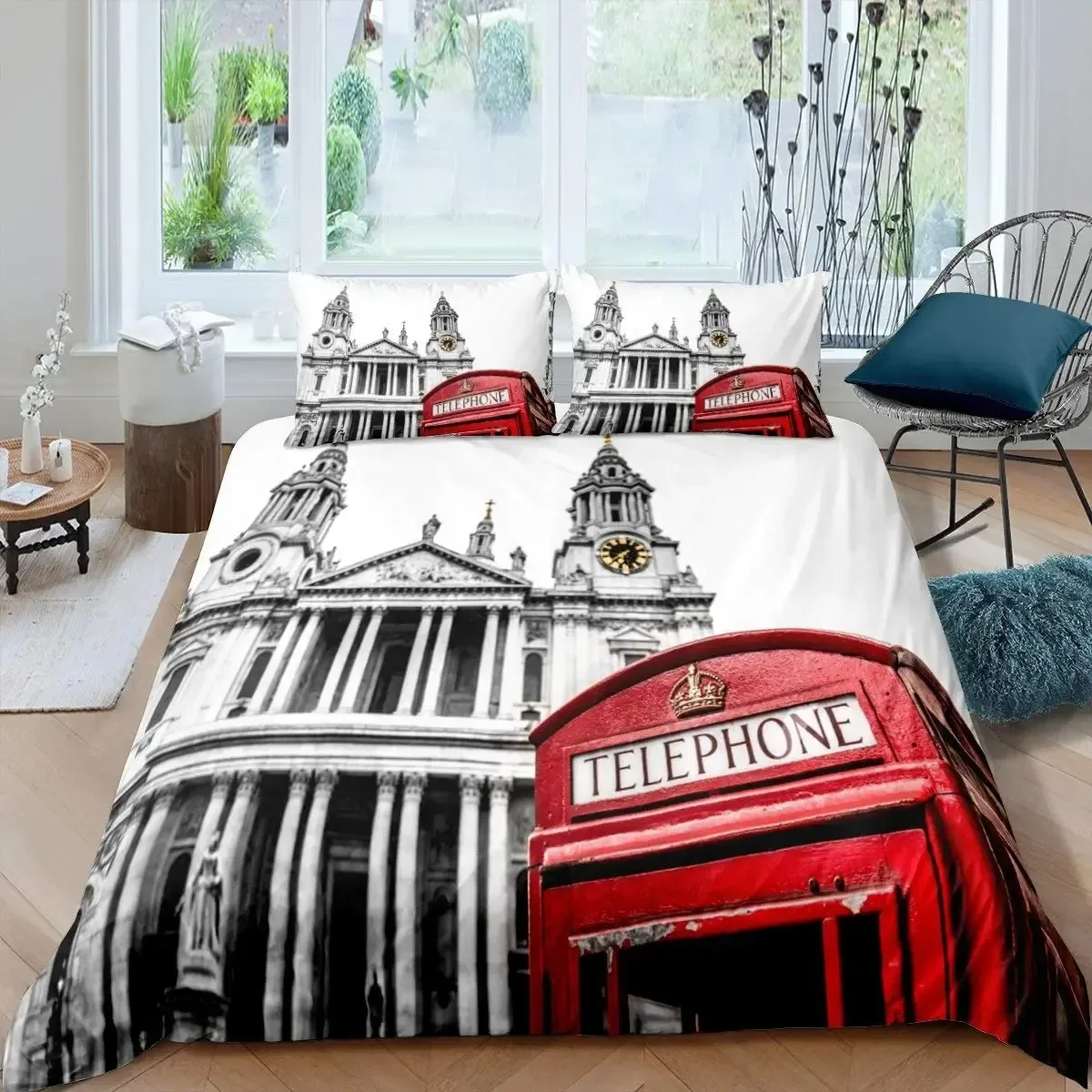 Лондонская телефонная будка Би – обзор и цена Home Textiles London