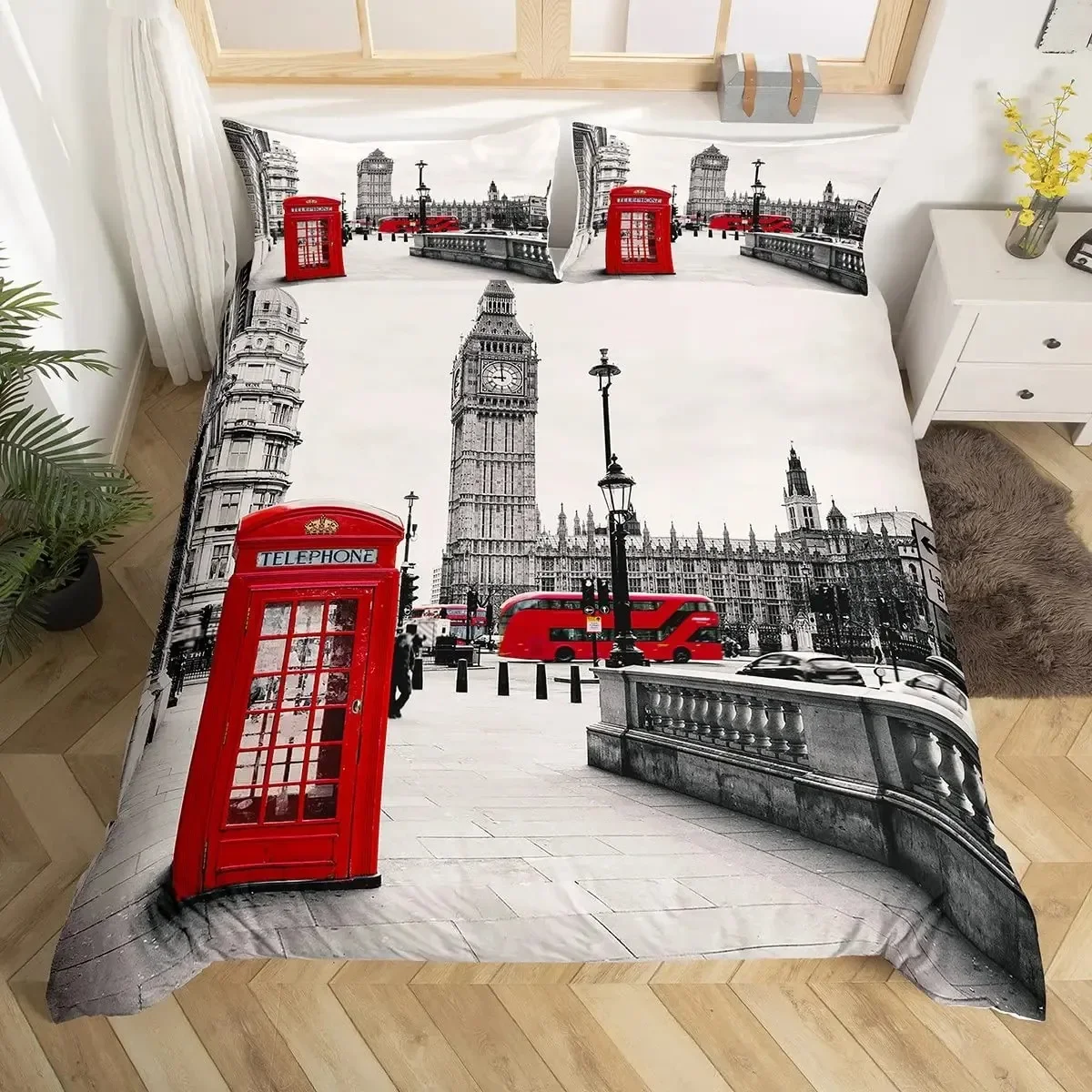 Лондонская телефонная будка Би – обзор и цена Home Textiles London