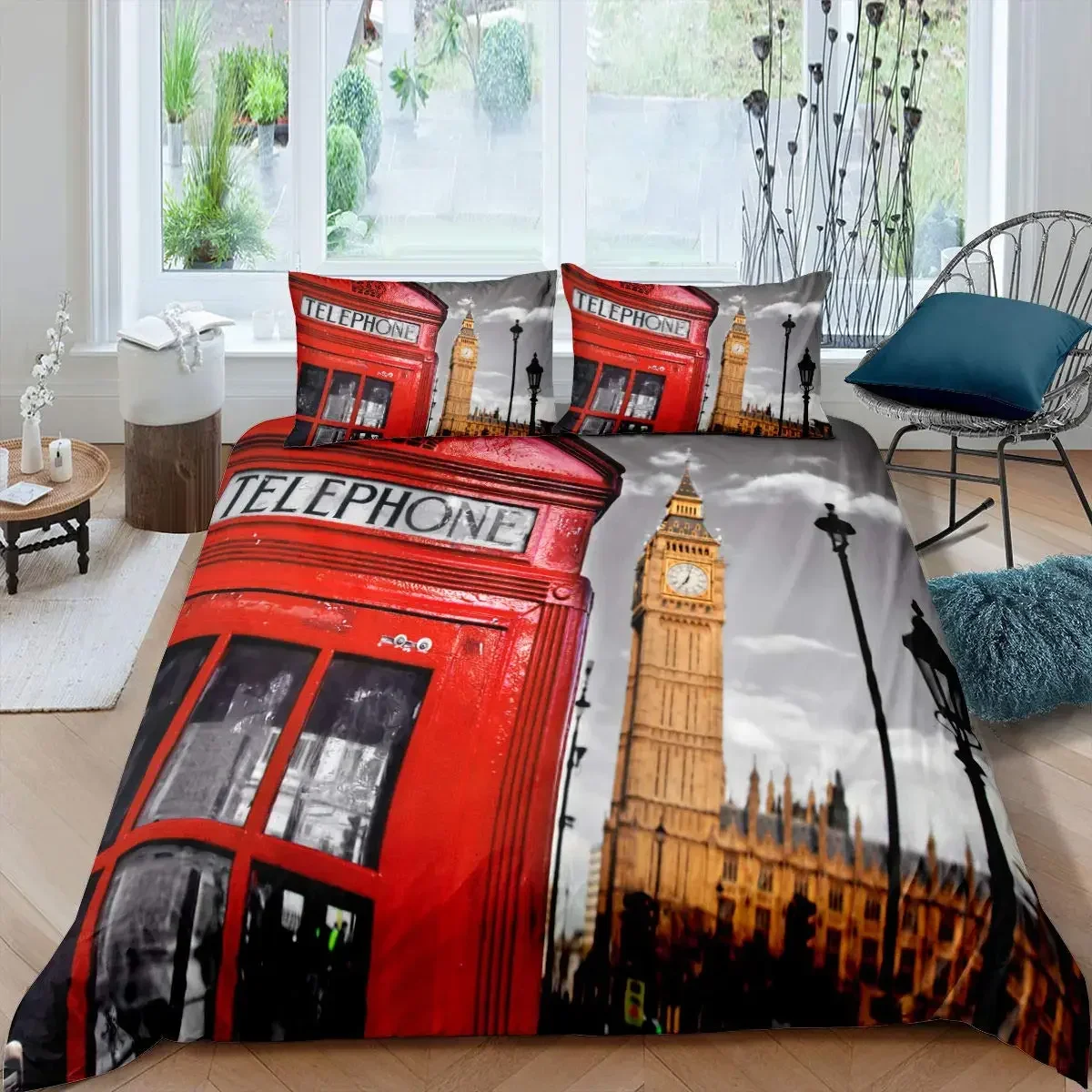 Лондонская телефонная будка, у – обзор и цена Home Textiles London